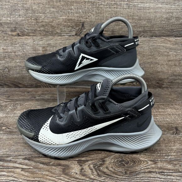 Nike Pegasus Trail 2 Shoes Women's 6.5 Black Gray Trail Running CK4309-002 - Picture 2 of 8